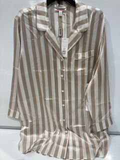 QTY OF THE WHITE COMPANY ITEMS TO INCLUDE SILK STRIPE PIPED NIGHTSHIRT - PINK - XL - TOTAL RRP £526