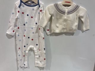 QTY OF THE WHITE COMPANY ITEMS TO INCLUDE SUPER STAR JUMPER - WINTER WHITE - 3-4Y - TOTAL RRP £412