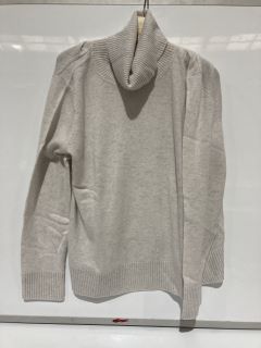 QTY OF THE WHITE COMPANY ITEMS TO INCLUDE CASHMERE ROLL NECK JUMPER - CLOUD MARL - XL - TOTAL RRP £730