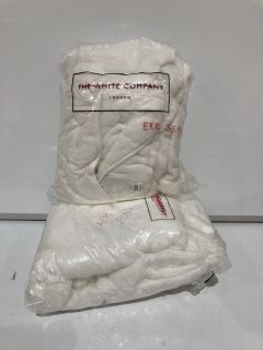 QTY OF THE WHITE COMPANY ITEMS TO INCLUDE HYDROCOTTON HOODED ROBE WHITE SIZE EXTRA LARGE TOTAL RRP £160