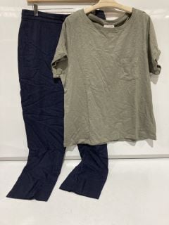 QTY OF THE WHITE COMPANY ITEMS TO INCLUDE SOFT WOVEN JOGGER NAVY MARL SIZE 16 TOTAL RRP £813