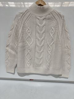 QTY OF THE WHITE COMPANY ITEMS TO INCLUDE SPARKLE FAIRISLE KNITTED DRESS BLACK SIZE 18 TOTAL RRP £773