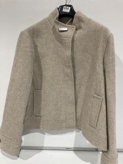 THE WHITE COMPANY SHORT FUNNEL NECK COAT SIZE 18 TOTAL RRP £198