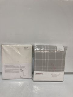 A QTY OF THE WHITE COMPANY ITEMS TO INCLUDE PURE COTTON OXFORD PILLOWCASE PAIR SUPERKING WHITE TOTAL RRP £232