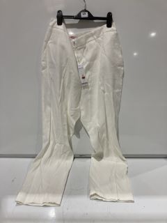 THE WHITE COMPANY CLASSIC TROUSER - WHITE - 18 - RRP £119