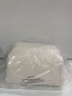 1 X THE WHITE COMPANY LUXURY WHITE DUCK DOWN DUVET SINGLE TOTAL RRP £220