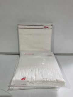 A QTY OF THE WHITE COMPANY ITEMS TO INCLUDE EGYPTIAN COTTON DUVET COVER WHITE DOUBLE TOTAL RRP £275