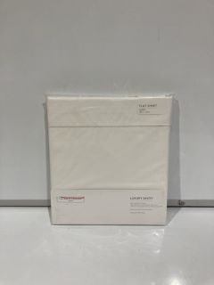 A QTY OF THE WHITE COMPANY ITEMS TO INCLUDE LUXURY SAVOY FLAT SHEET WHITE QUEEN TOTAL RRP £473