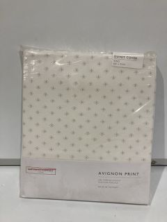 A QTY OF THE WHITE COMPANY ITEMS TO INCLUDE CLERMONT COTTON/BAMBOO DUVET COVER WHITE DOUBLE TOTAL RRP £341