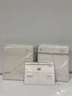 QTY OF THE WHITE COMPANY TO INCLUDE OXFORD PILLOWCASE CARRINGTON SQUARE 50X90CM TOTAL RRP £230