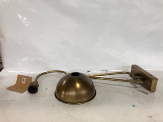 NKUKU PULAU WALL LIGHT - ANTIQUE BRASS - RRP £100