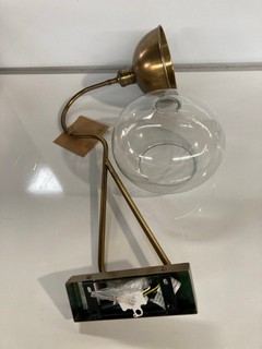 QTY OF NKUKU ITEMS TO INCLUDE PULAU WALL LIGHT - ANTIQUE BRASS - TOTAL RRP £500