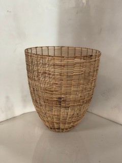 NKUKU NOTO RATTAN PENDANT - WICKER - ONE SIZE - RRP £175