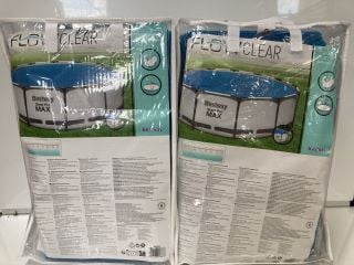 1 X BOX OF FLOW CLEAR SOLAR POOL COVER