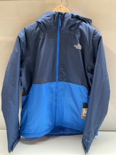 1 X THE NORTH FACE COAT BLUE SIZE L