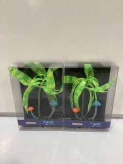 1 X BOX  OF AQUA LUMO TANK PLANTS