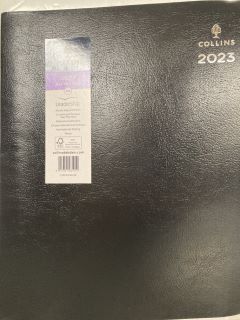 1 X BOX  OF NOTEBOOKS INCLUDING COLLINS 2023 A4 NOTEBOOK