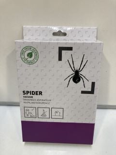 1 X BOX  OF SPIDER VACUUM