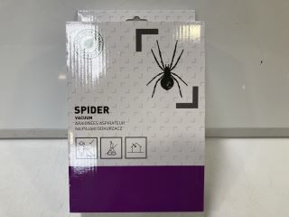 1 X BOX  OF SPIDER VACUUM