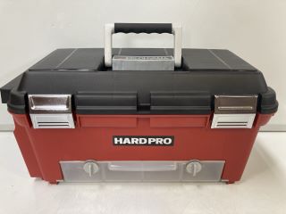 2 X BOX  OF HARD PRO TOOL BOX