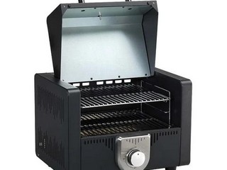 EAT OUTDOORS AMICA BBQ GRILL 57.5 X 51 X 42 CM INCLUDING COVER RRP £399