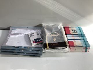 1 X BOX OF ASSORTED PLANNERS AND NOTEBOOKS INCLUDING COLLINS 2023