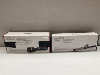 2 X BABYLISS ITEMS INCLUDING CURL PRO 210