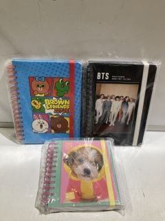 BOX OF ASSORTED ITEMS TO INC ORDINARY DAYS OF BROWN & FRIENDS 2021-2022 DIARY