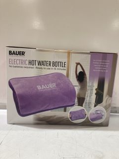 QTY OF ASSORTED ITEMS TO INC BAUER ELECTRIC HOT WATER BOTTLE