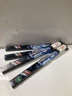 4 X BOSCH AERO TWIN WIPER BLADES