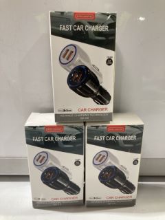 BOX OF FAST CAR CHARGERS