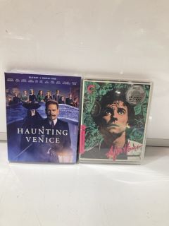 QTY OF BLU-RAY/DVD'S TO INCLUDE A HAUNTING IN VENICE (18+ ID MAY BE REQUIRED)