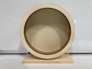 QTY OF ITEMS INC WOODEN HAMSTER WHEEL