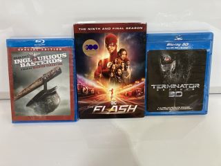 QTY OF MOVIES TO INC THE FLASH (18+ ID MAY BE REQUIRED)