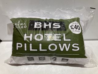 BHS EXTRA FILLED HOTEL PILLOWS