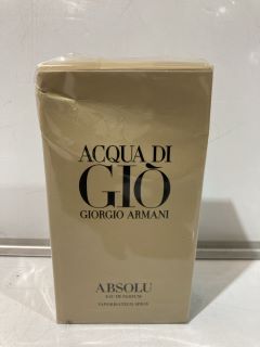 GIORGIO ARMANI AQUA DI GIO ABSOLU PERFUME 125ML