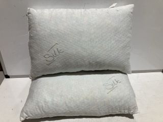 SILENTNIGHT BOUNCEBACK SOFT SILK FABRIC PILLOWS