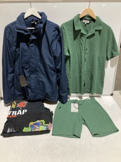 QTY OF ASSORTED MENS CLOTHING TO INC REGATTA JACKET