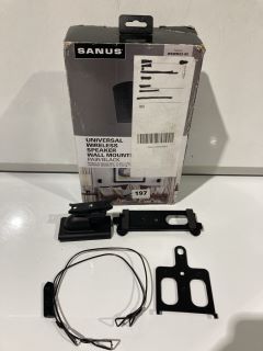 SANUS UNIVERSAL WIRELESS SPEAKER WALLMOUNT MODEL-WSWM22-B2