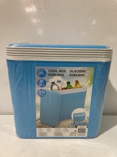 24L COOLBOX BLUE 39X25X38CM