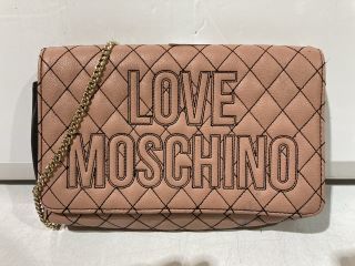 LOVE MOSCHINO WOMEN'S SHOULDER BAG PINK £120