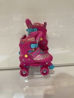 QTY OF ITEMS TO INC CHILDRENS ROLLER SKATES EUR SIZE 30-33 & LILO & STICH MUGS