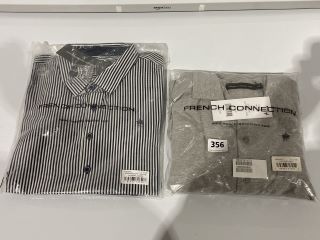 QTY OF ITEMS TO INC CHILDRENS FRENCH CONNECTION SHIRT AND SHORT SET SIZE 11-12YR & FRENCH CONNECTION POLO AND SHORT SET GREY SIZE 11-12YR