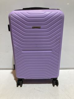 FLYMAX HARD SHELL SMALL SUITCASE PURPLE