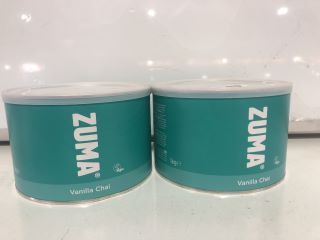 2 X ZUMA VANILLA CHAI 1KG