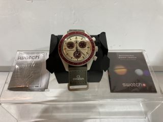 OMEGA X SWATCH MISSION TO PLUTO BIOCERAMIC MOON WATCH RRP £240