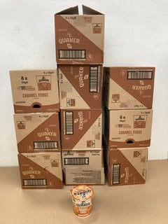 QTY OF QUAKERS OATS IN CARAMEL FUDGE - BBE 7/9/24: LOCATION - C4