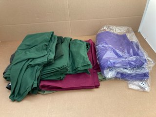 QTY OF ASSORTED CLOTHING ITEMS TO INCLUDE RESULT FLEECE IN PURPLE - UK L: LOCATION - C13