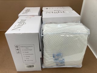 4 X SWEET NIGHT SUPERKING MATTRESS PROTECTORS: LOCATION - C13