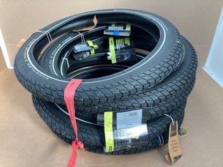 6 X SCHWALBE E-CARGO PICK UP 55-406 20 X 2.15 TYRES: LOCATION - C13